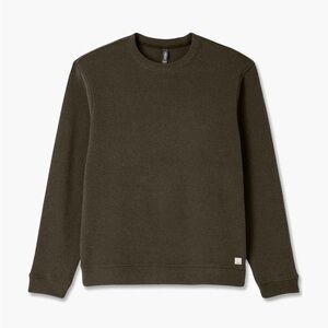Vuori beach fleece Crewneck Sweatshirt- dark oregano